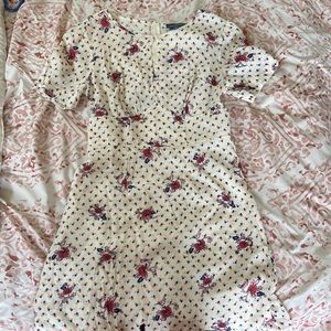 ModCloth Floral Dress